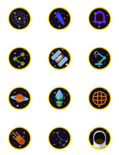 Scout badges, rank 1