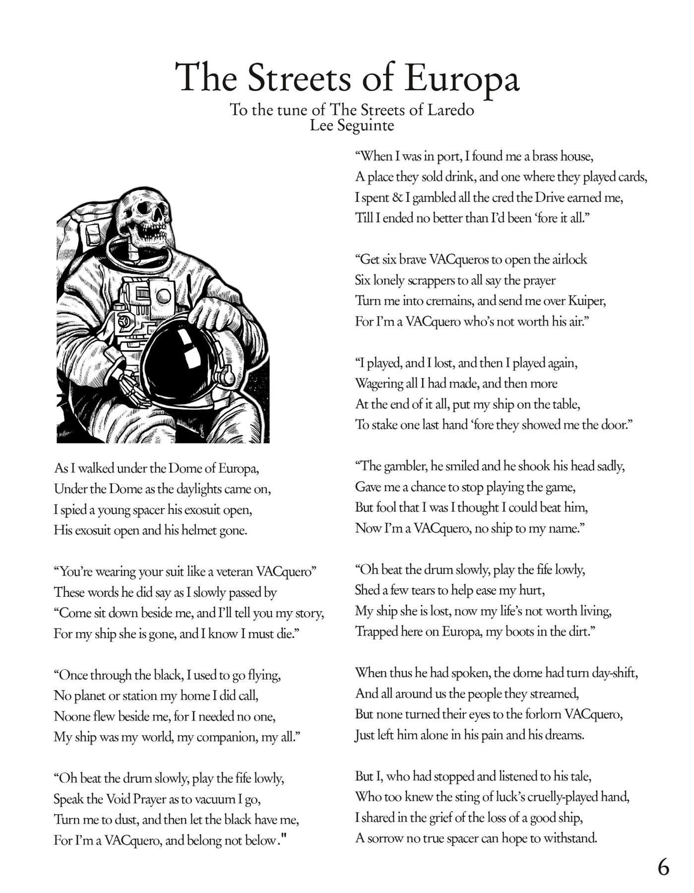 Page 6: The Streets of Europa